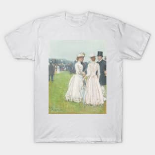 At the Grand Prix de Paris by Childe Hassam T-Shirt